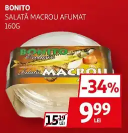 Auchan Bonito salată macrou afumat Ofertă