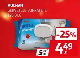Auchan Auchan servetele suprafete Ofertă
