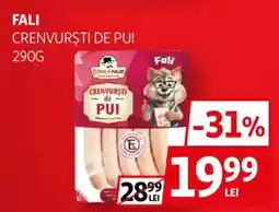 Auchan Fali crenvurști de pui Ofertă