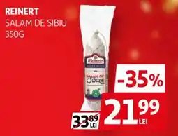 Auchan Reinert salam de sibiu Ofertă