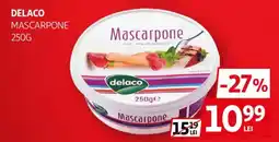 Auchan Delaco mascarpone Ofertă