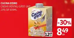 Auchan Cucina d'oro cremă pentru gătit uht Ofertă