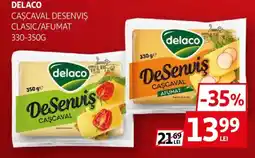 Auchan Delaco cașcaval desenvis Ofertă
