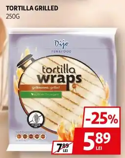 Auchan Dijo tortilla wraps Ofertă