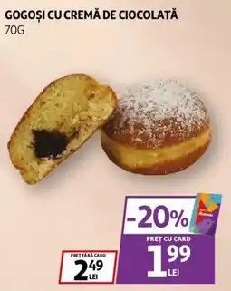 Auchan Gogoși cu cremă de ciocolată Ofertă