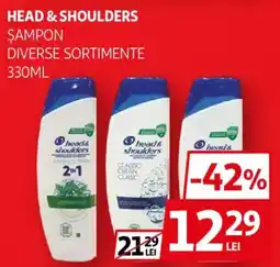 Auchan Head & Shoulders șampon diverse sortimente Ofertă