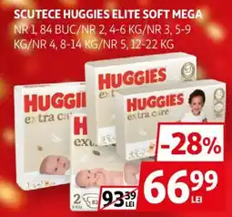 Auchan Huggies elite soft mega Ofertă