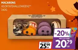 Auchan Macarons asortat(halloween) Ofertă