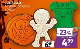 Auchan Turtă Dulce Fantomă/Dovleac/Schelet Ofertă