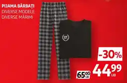 Auchan Pijama bărbați Ofertă