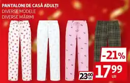 Auchan Pantaloni de casă adulți Ofertă