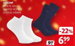 Auchan Uniconf șosete adulți Ofertă
