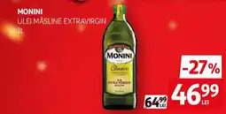 Auchan Monini ulei măsline extravirgin Ofertă
