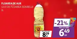 Auchan Floarea de aur ulei de floarea soarelui Ofertă