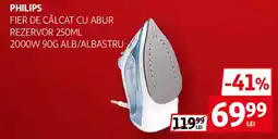Auchan Philips fier de călcat cu abur Ofertă