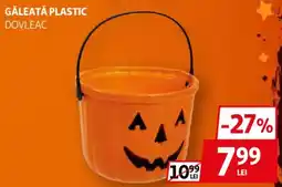 Auchan Dovleac găleată plastic Ofertă
