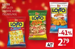 Auchan Lotto pufuleți diverse arome Ofertă