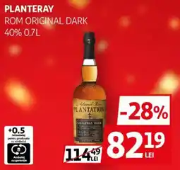 Auchan Planteray rom original dark Ofertă
