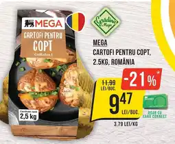 Mega Image Mega cartofi pentru copt Ofertă