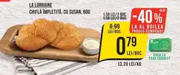 Mega Image La Lorraine chiflă împletită, cu susan Ofertă
