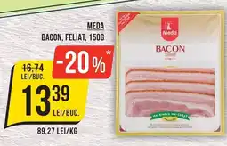Mega Image Meda bacon, feliat Ofertă