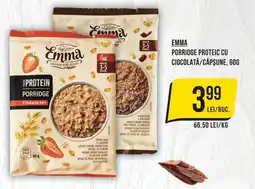 Mega Image Emma porridge proteic cu ciocolată/căpșune Ofertă