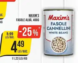 Mega Image Maxim's fasole albă Ofertă