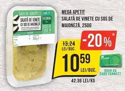 Mega Image Mega Apetit salată de vinete cu sos de maioneză Ofertă