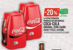 Mega Image Coca-Cola original/zero zahăr Ofertă