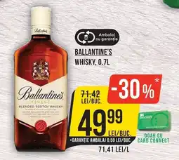 Mega Image Ballantine's finest Ofertă