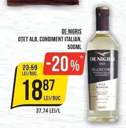 Mega Image De Nigris otet alb, condiment italian Ofertă