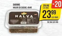 Mega Image Darinne halva cu cacao Ofertă