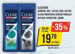 Mega Image Clear men 3 in 1 Ofertă