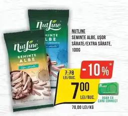 Mega Image NutLine semințe albe, ușor sărate/extra sărate Ofertă