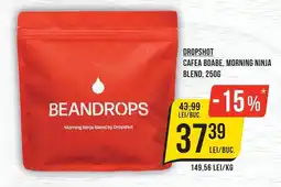 Mega Image Beandrops morning ninja blend Ofertă