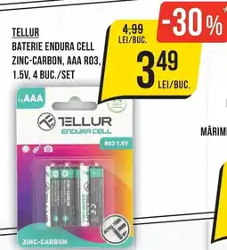 Mega Image Tellur baterie endura cell Ofertă