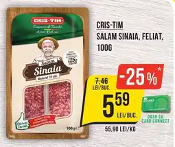 Mega Image Cris-tim salam sinaia, feliat Ofertă