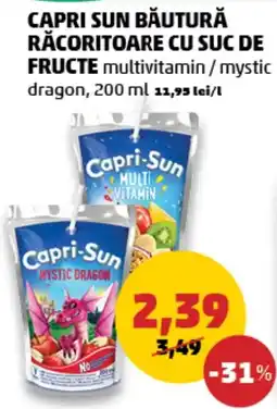 Penny Capri-Sun băutură răcoritoare cu suc de fructe multivitamin / mystic dragon Ofertă
