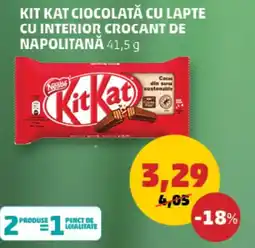 Penny Kit Kat ciocolată cu lapte cu interior crocant de napolitană Ofertă