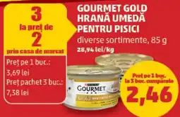 Penny Gourmet gold hrană umedă pentru pisici Ofertă