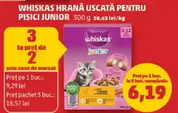 Penny whiskas hrană uscată pentru pisici junior Ofertă