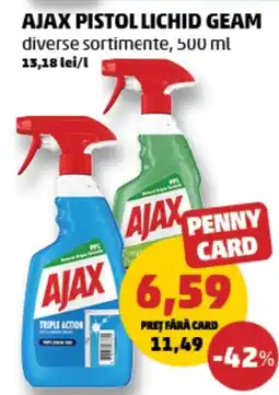 Penny Ajax pistol lichid geam Ofertă