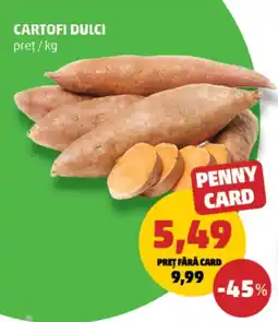 Penny Penny Card cartofi dulci Ofertă