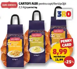 Penny Hanul Boieresc cartofi albi pentru copt/fiert/prăjit Ofertă