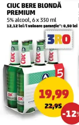 Penny Ciuc bere blondă premium Ofertă