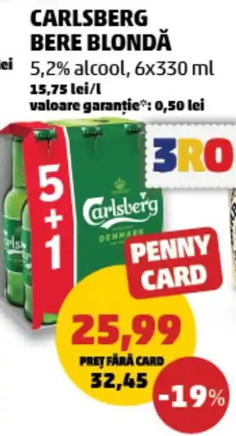 Penny Carlsberg bere blondă Ofertă