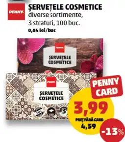 Penny Penny șervețele cosmetice Ofertă