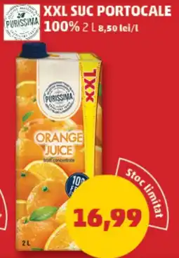Penny Purissima xxl suc portocale Ofertă