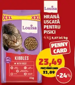 Penny Louisa hrană uscată pentru pisici Ofertă