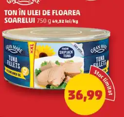 Penny Gran Mare ton în ulei de floarea soarelui Ofertă